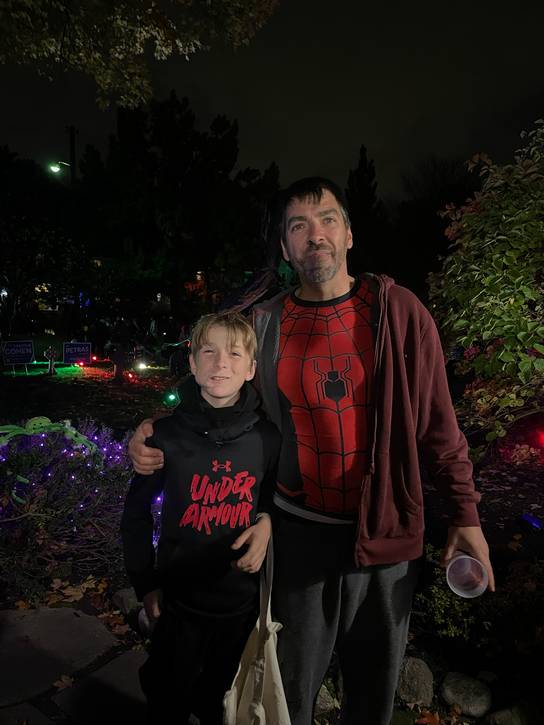 Steve Billington and his son John